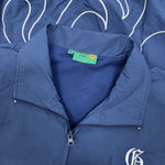 Ghost Flame Nylon Jacket (BLUE)