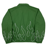 Ghost Flame Nylon Jacket (GREEN)