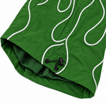 Ghost Flame Nylon Pants (GREEN)