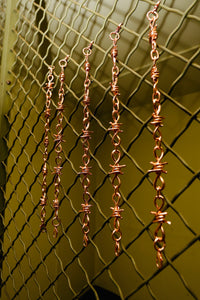 Barbwire Hat Chain (ROSE GOLD)