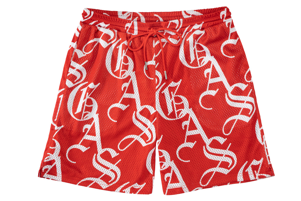 OE Mesh Shorts (Red)